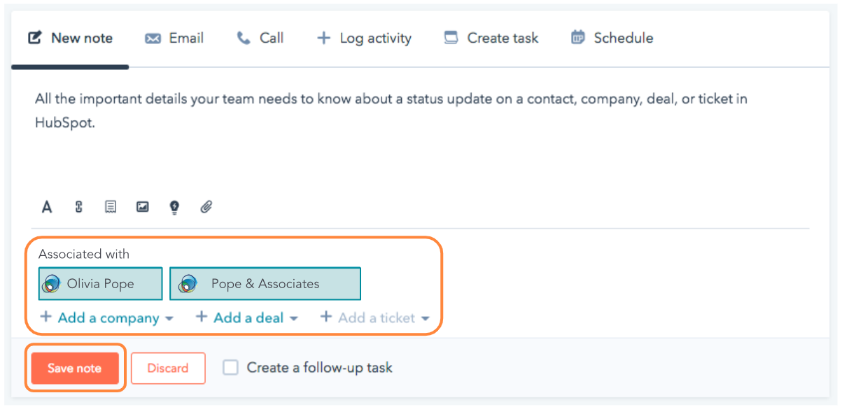 Overview of HubSpot Notes